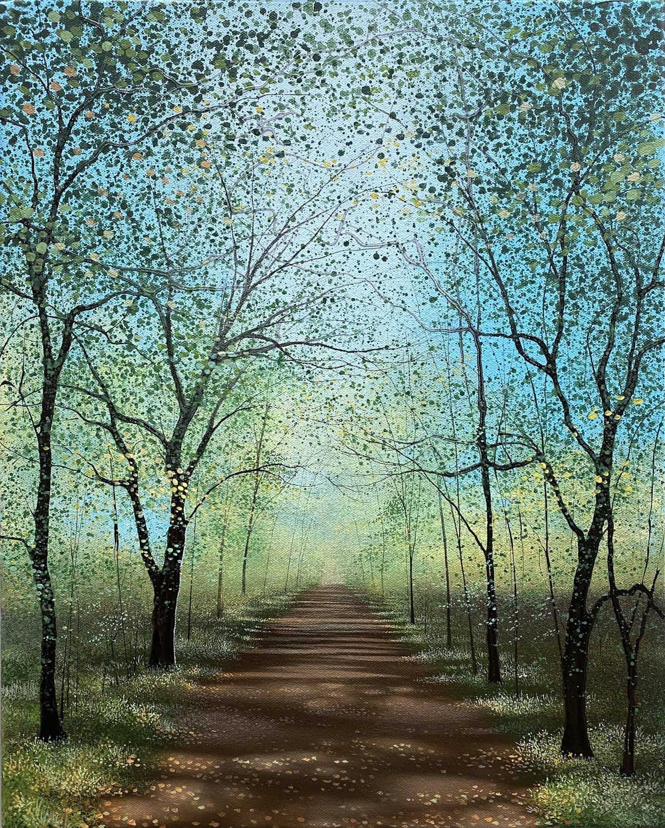 Creak of the boughs by Beckie Reed