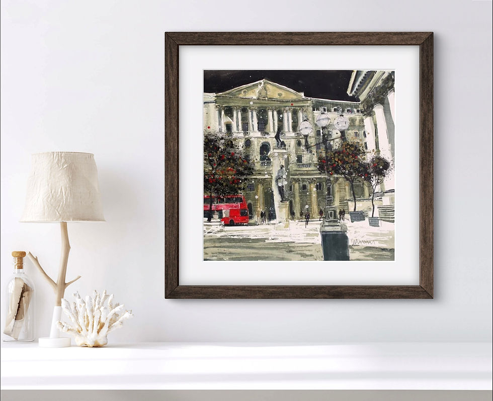 Thumbnail: Threadneedle Street, London by Susan Brown