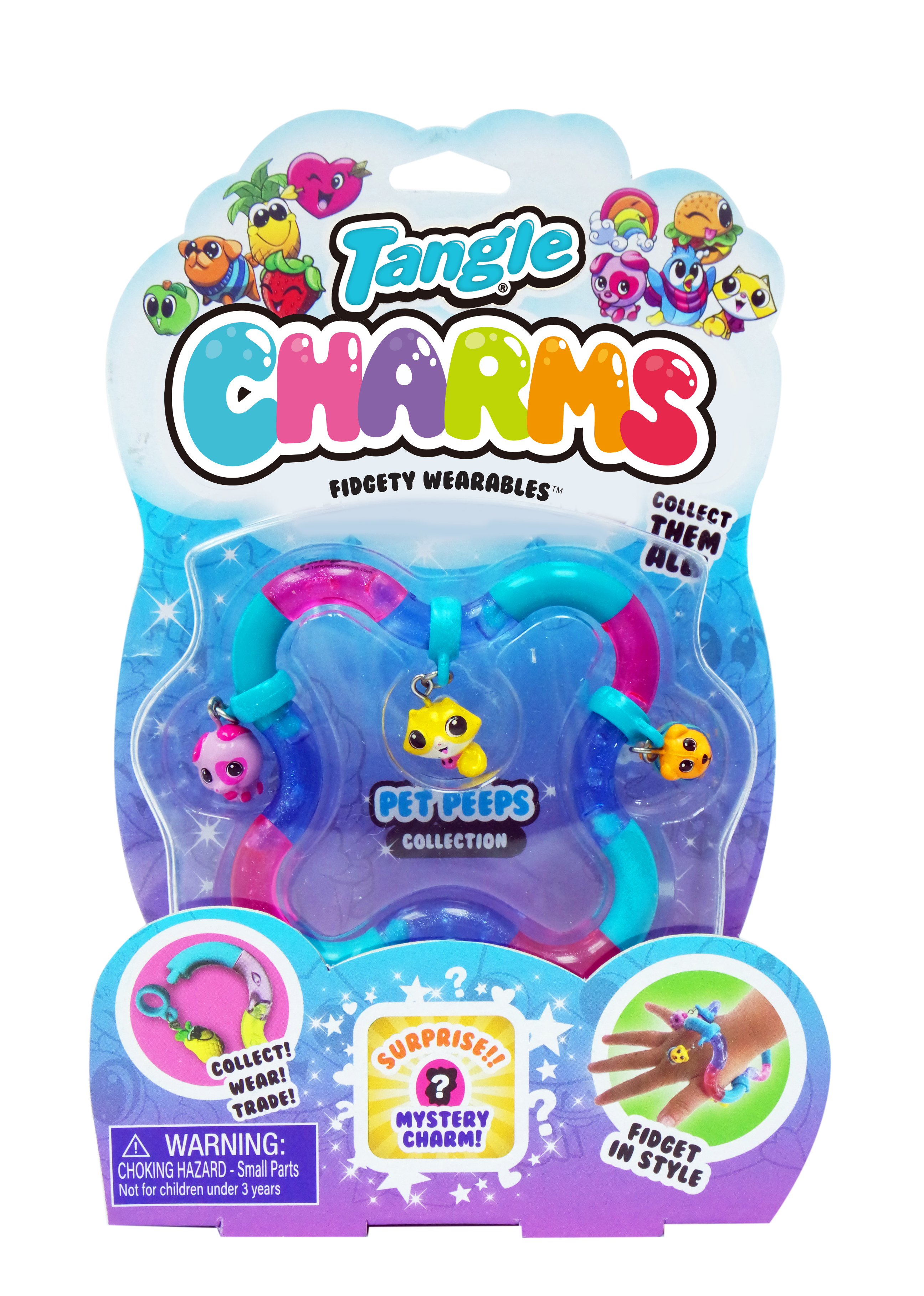 Tangle Charms - Fidgety Wearables Pet Peeps