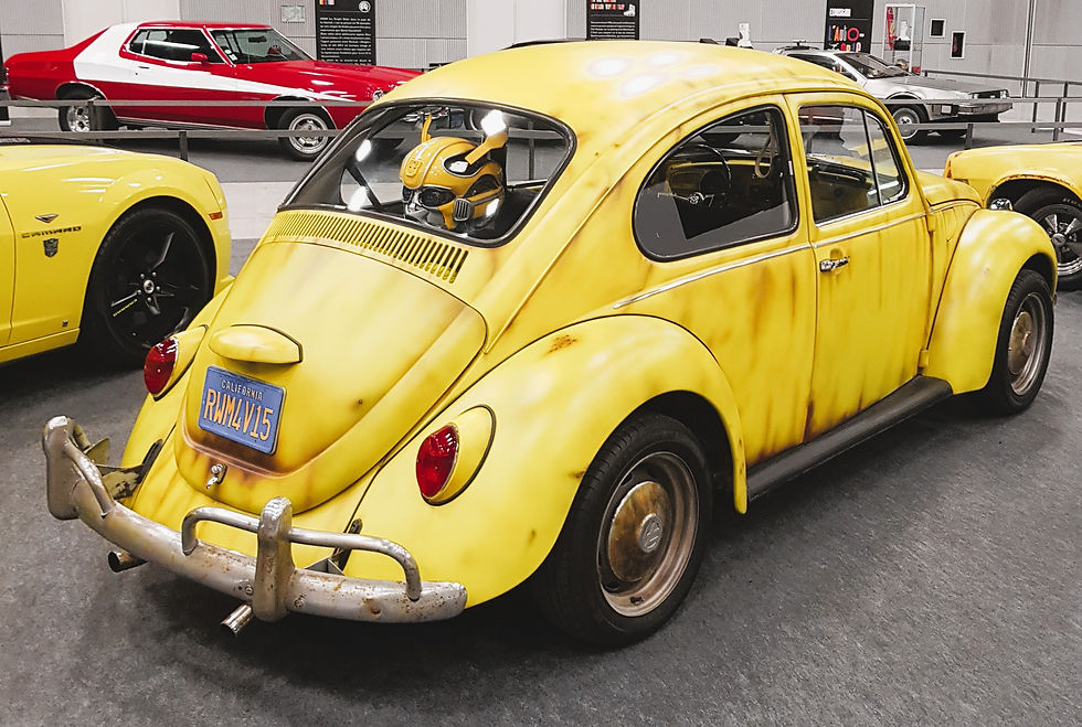 2010 et la Volkswagen Coccinelle de Transformers