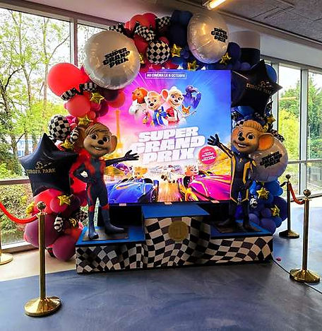 Espace "jeux" pour les enfants dans la Tribune Europapark