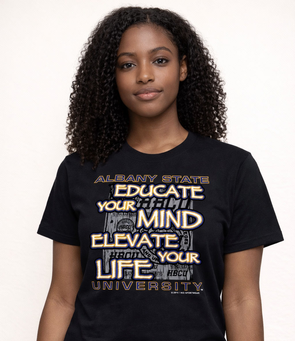 ALBANY STATE "EDUCATE YOUR MIND S/S TEE