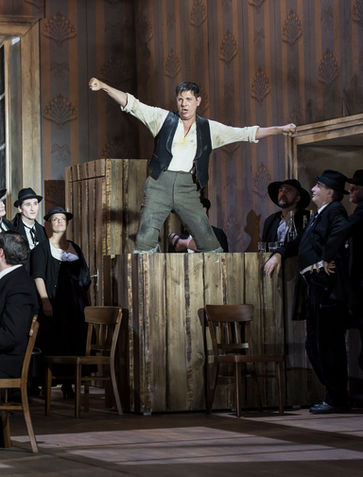 Nederlandse bariton Dutch baritone Niederländische Bariton Peter Bording Peer Gynt in Peer Gynt