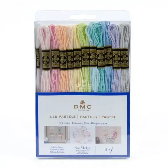 DMC MOULINÉ 12X4M - COULEURS PASTELS