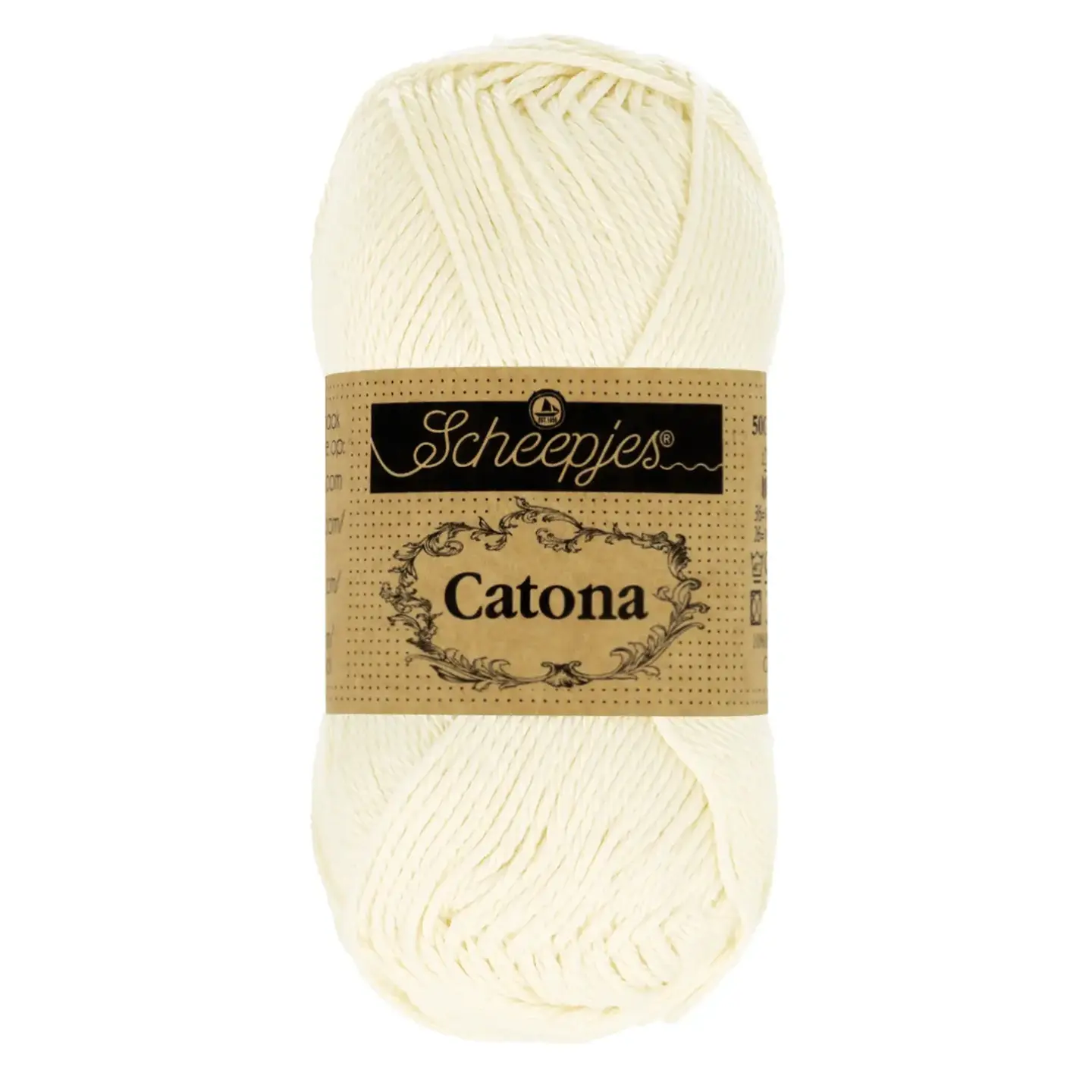 SCHEEPJES CATONA 50G - 130 OLD LACE