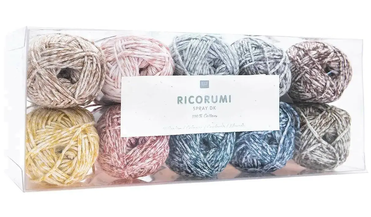 Set créatif Ricorumi, lot de 10, spray 25 g, 57.5 m