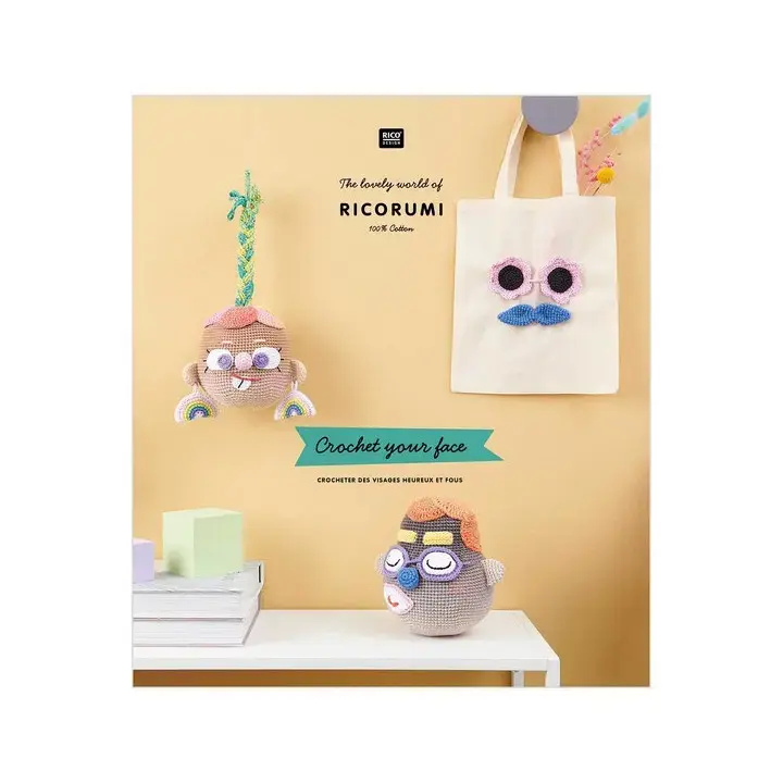 Livre Rico Design Ricorumi Crochet Your Face en français