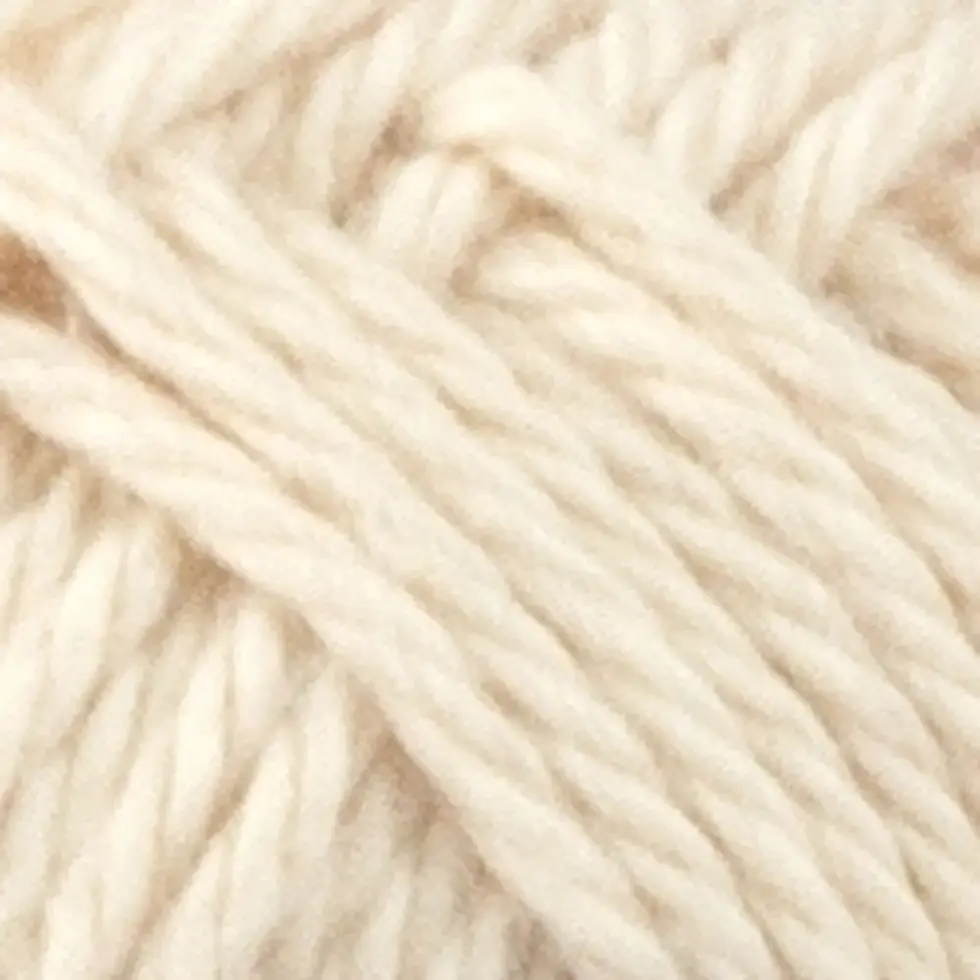 DMC Happy Cotton 20 g - 800 Ivoire, vue de près