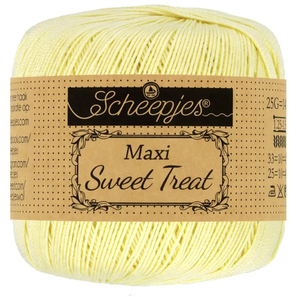 SCHEEPJES MAXI SWEET TREAT 25G - 101 Candle Light