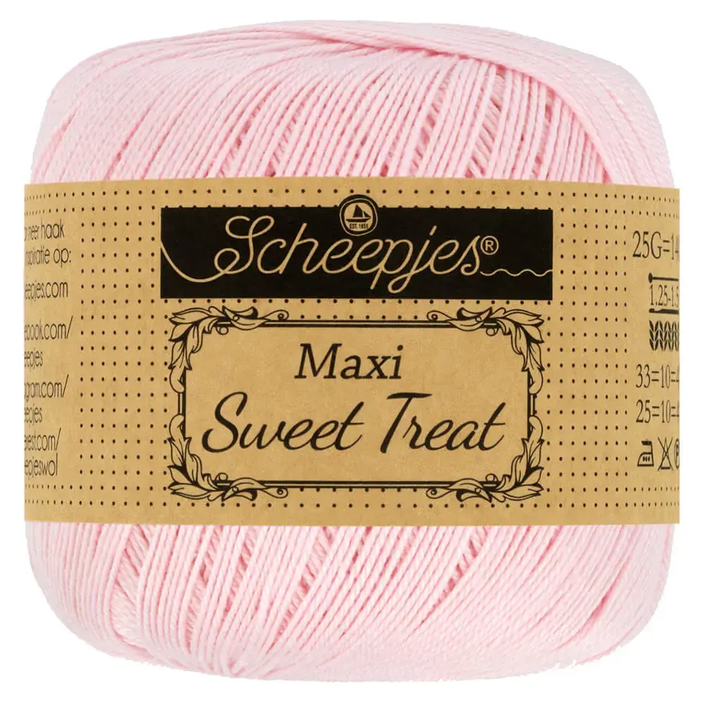 SCHEEPJES MAXI SWEET TREAT 25G - 238 POWDER PINK