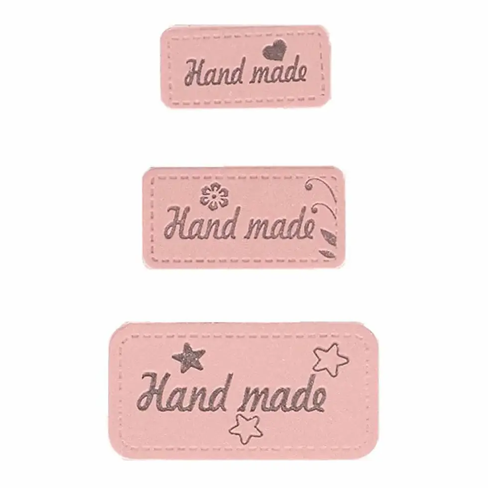 OPRY étiquette Hand made - rose