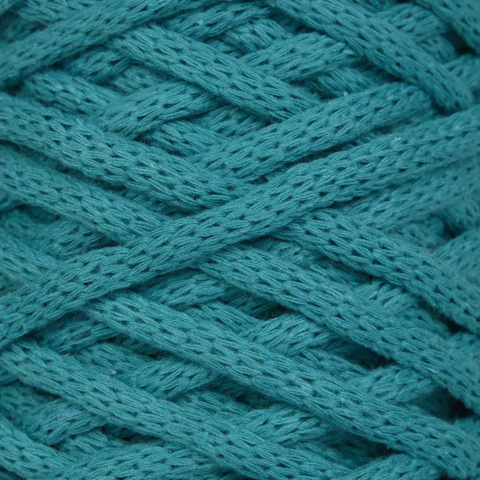 DMC Eco Vita 12 - turquoise foncé 384.082, vue de près