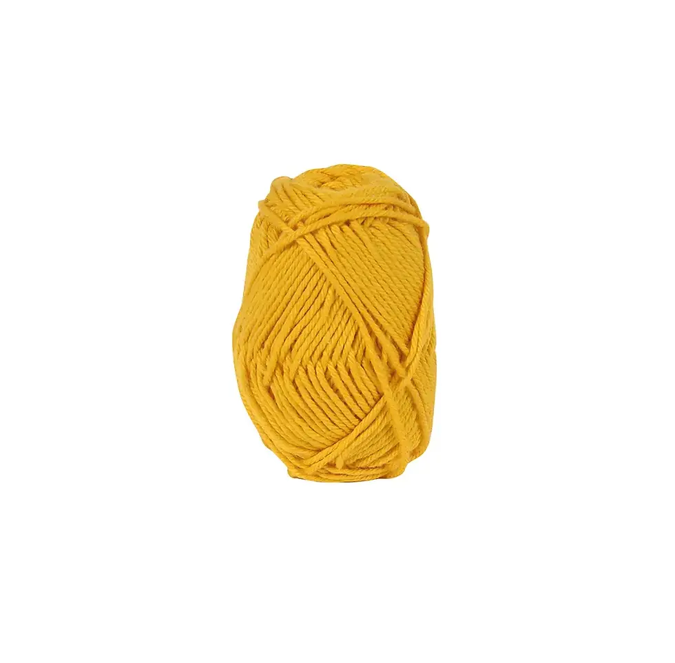 DMC Happy Cotton 20 g - 792 Jaune doré, vue de près
