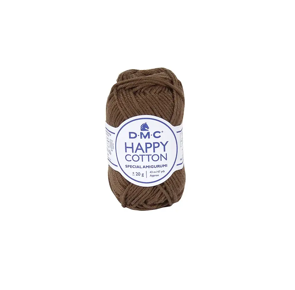 DMC Happy Cotton 20 g - 777 Châtaigne