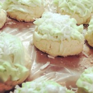Decadent KeyLime Coconut Cookie