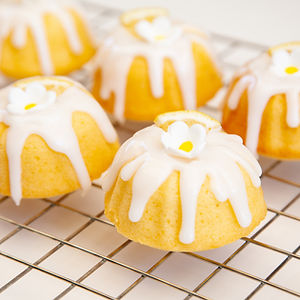 Mini Lemon Bundt Cake
