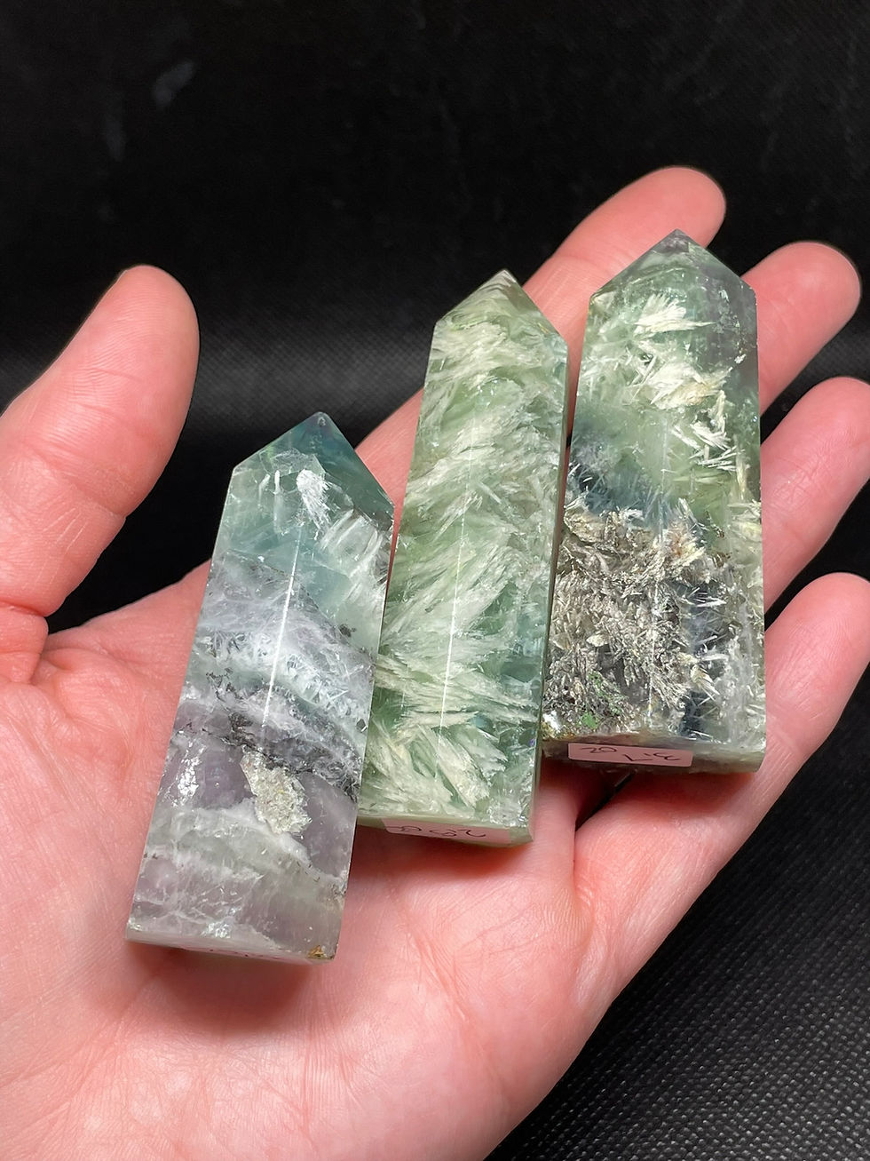 Thumbnail: Snowflake Fluorite Tower