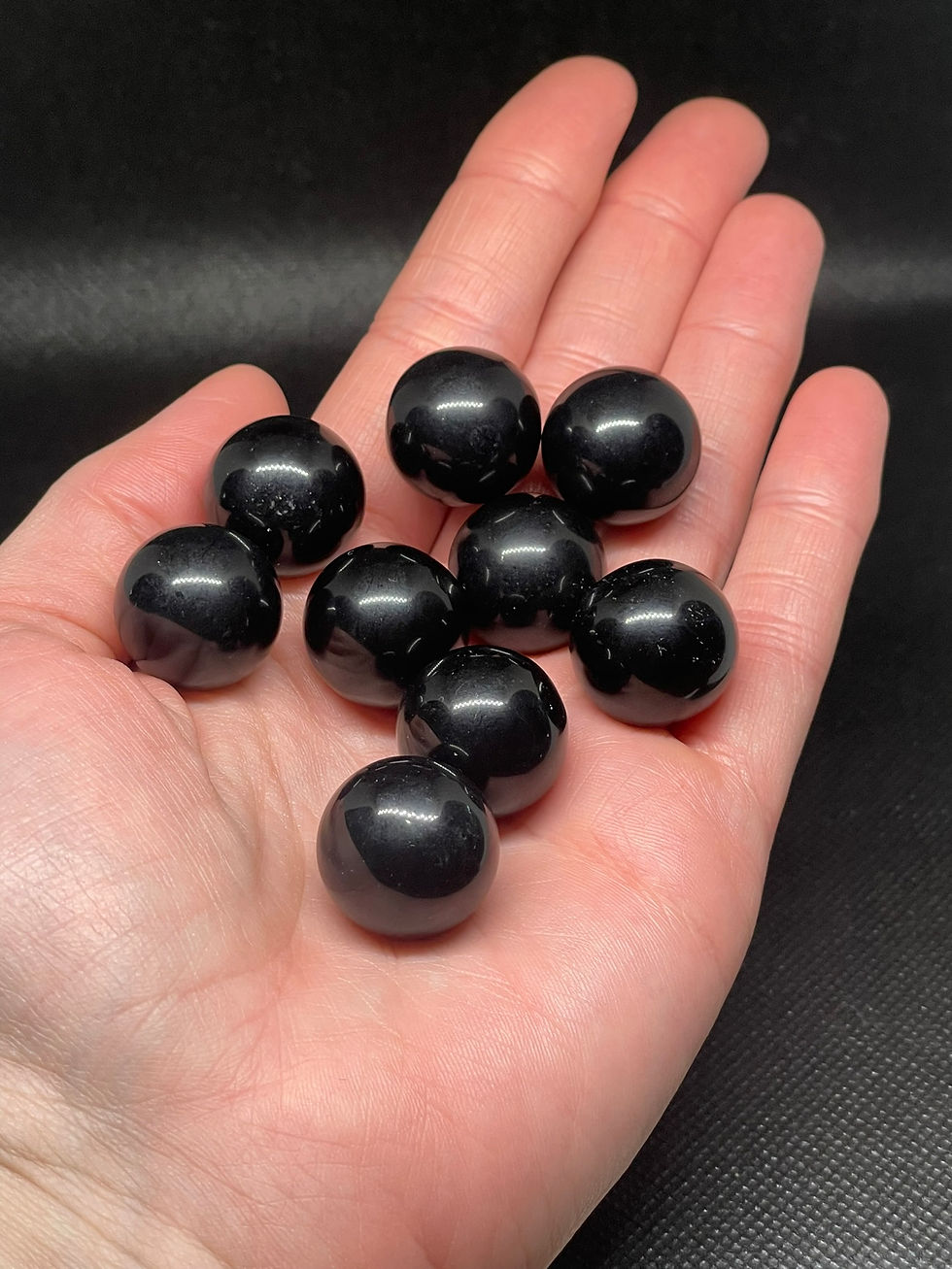 Black Obsidian Small Sphere