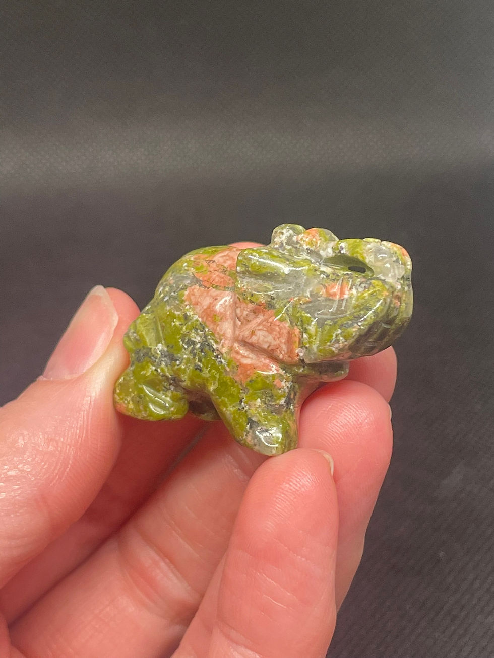 Thumbnail: Unakite Elephant