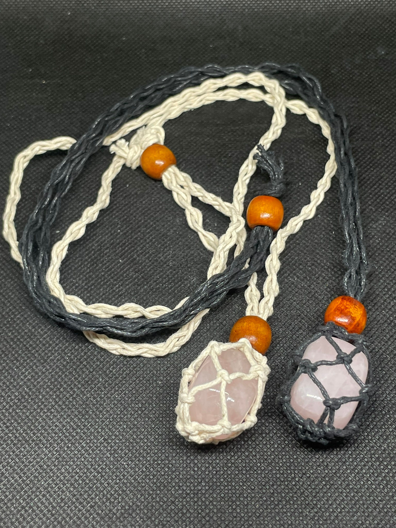 Hammock Rope Necklace With Tumbler