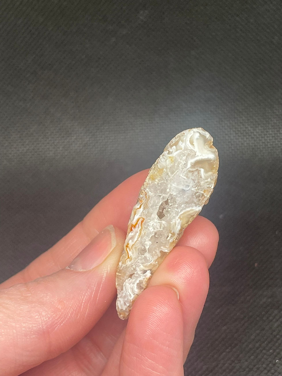 Thumbnail: Druzy Agate Raw Slices