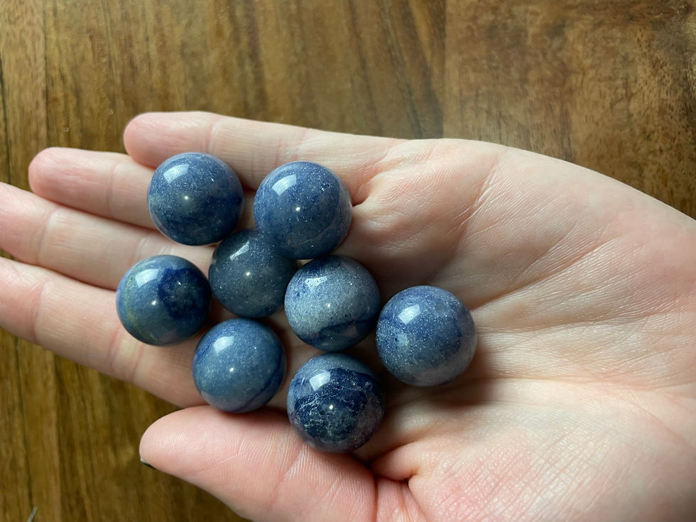 Blue Aventurine Small Spheres