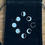 Thumbnail: Moon Phase Velvet Tarot Card Bag