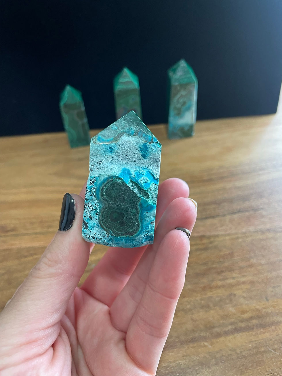Thumbnail: Chrysocolla Tower