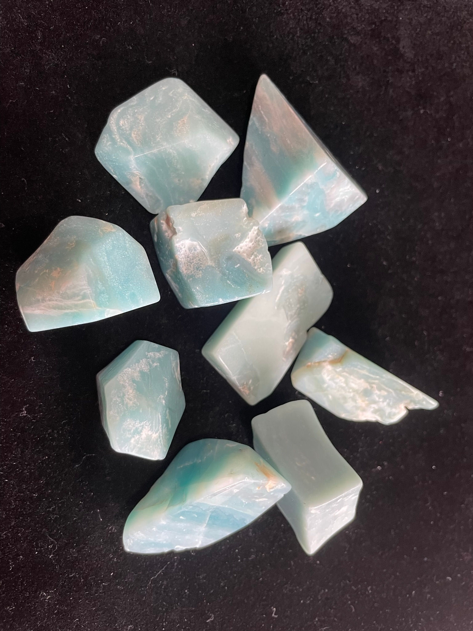 Raw Caribbean Calcite Chunk