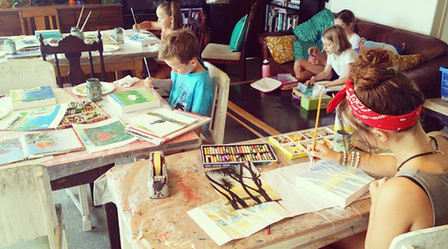 Kids Holiday Painting Workshop- Jan 21st