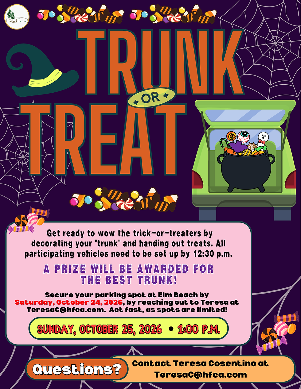 Trunk or Treat