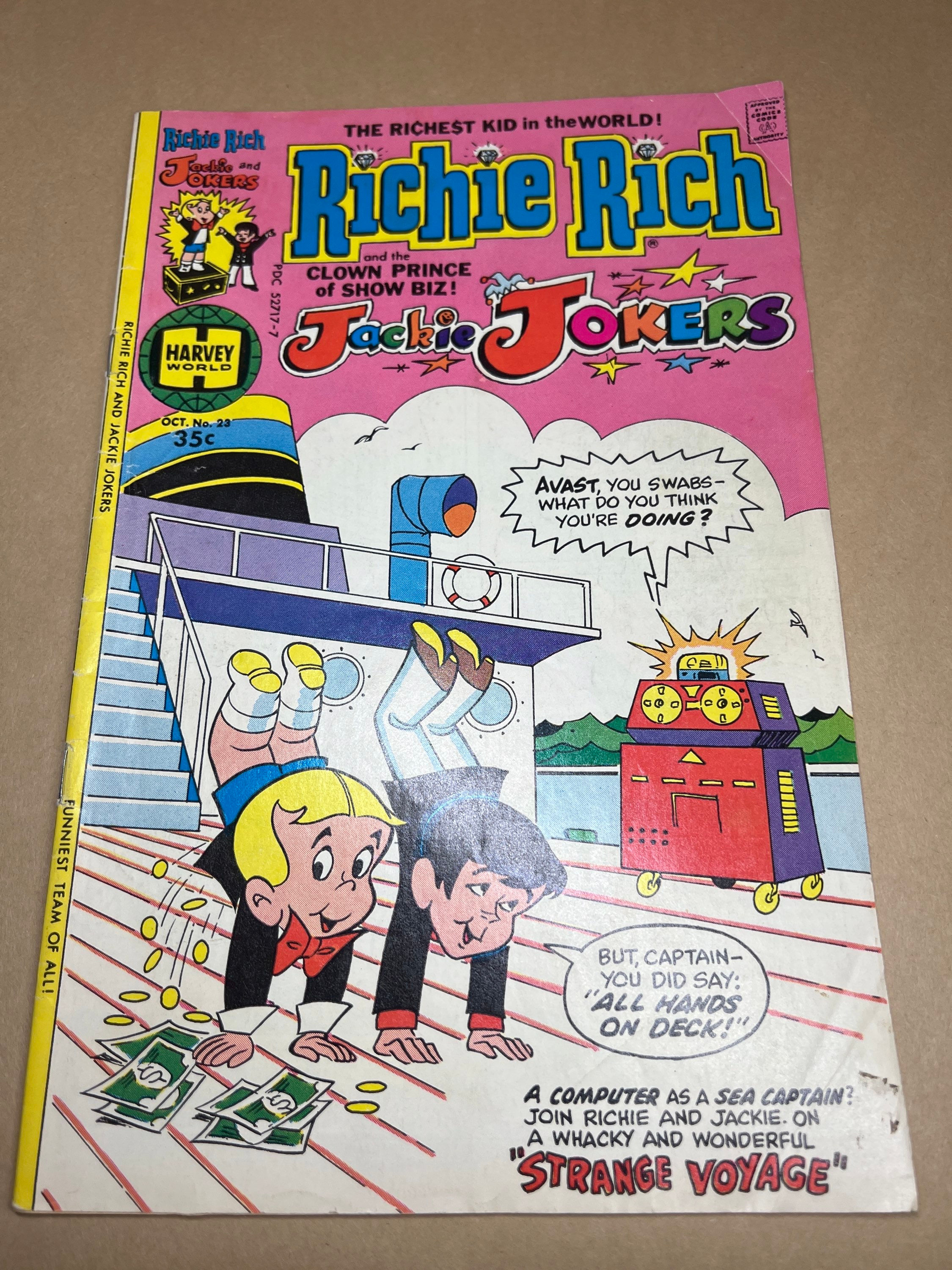 Richie Rich And Jackie Jokers #23 (1977) 