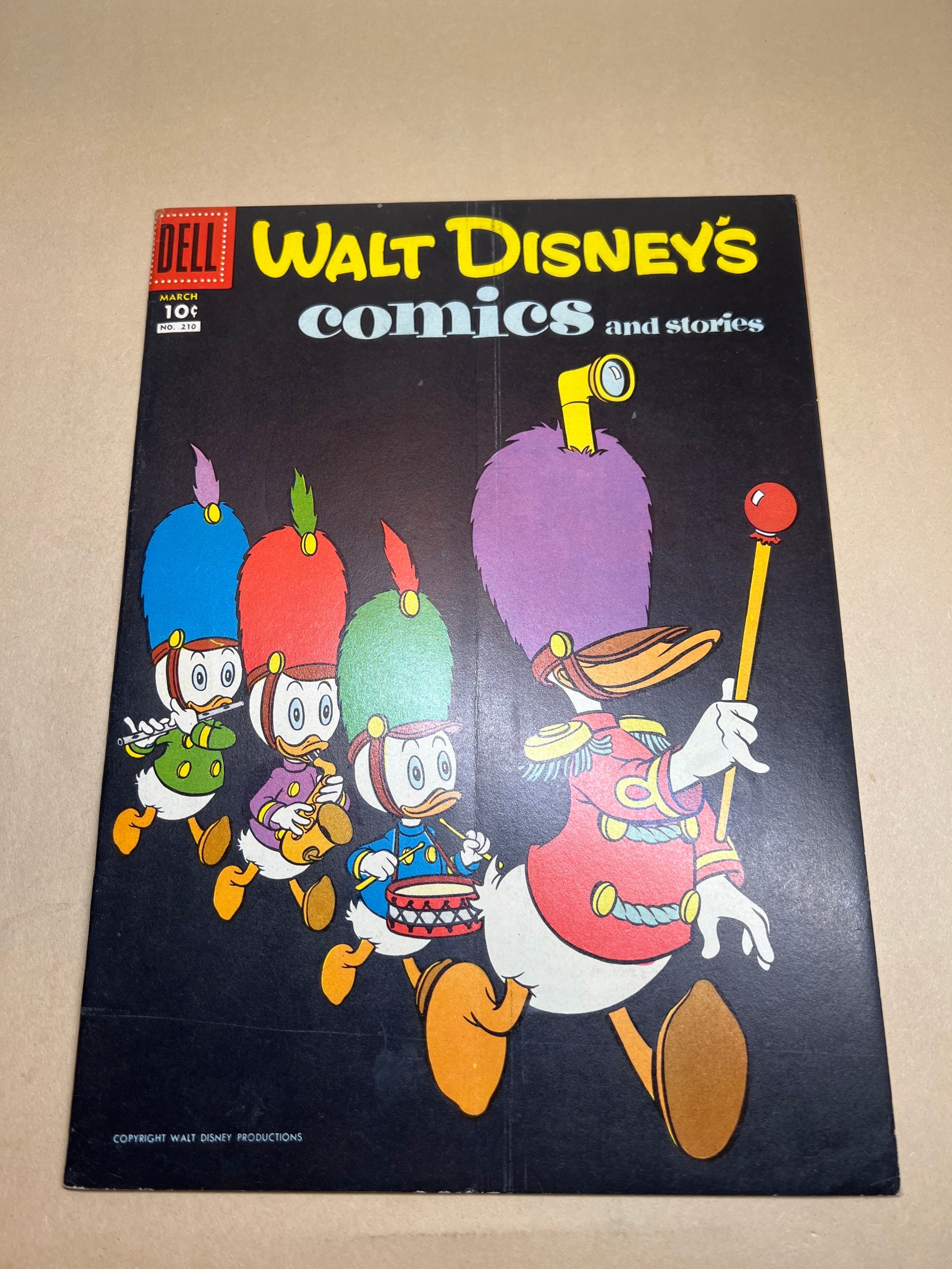 Walt Disney's Comics And Stories #210 (1958) 