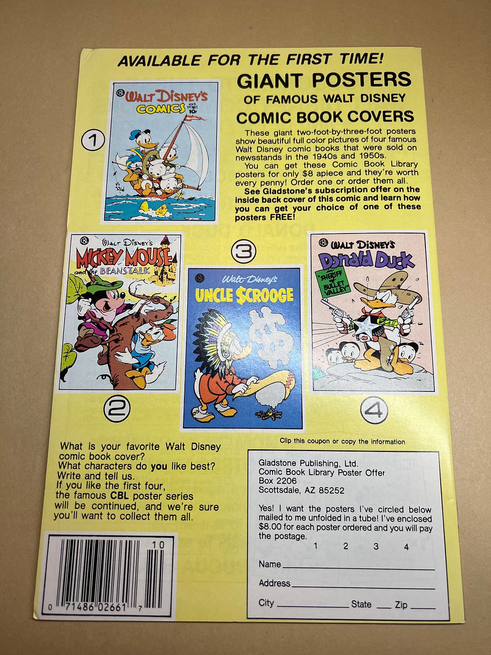 Thumbnail: Uncle Scrooge #210 (1986)