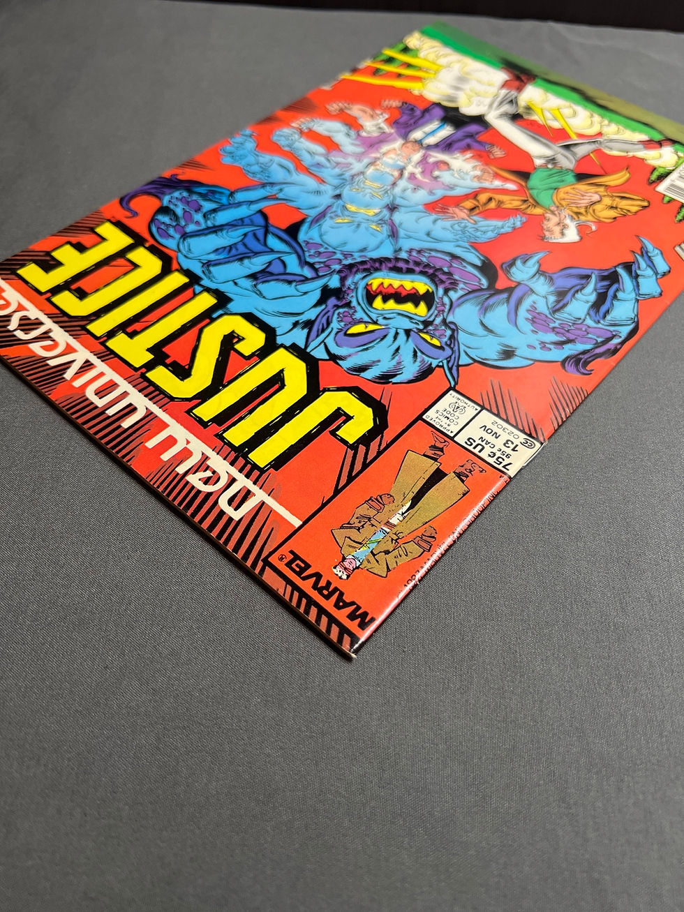 Thumbnail: New Universe Justice Comic Book Marvel Issue #13