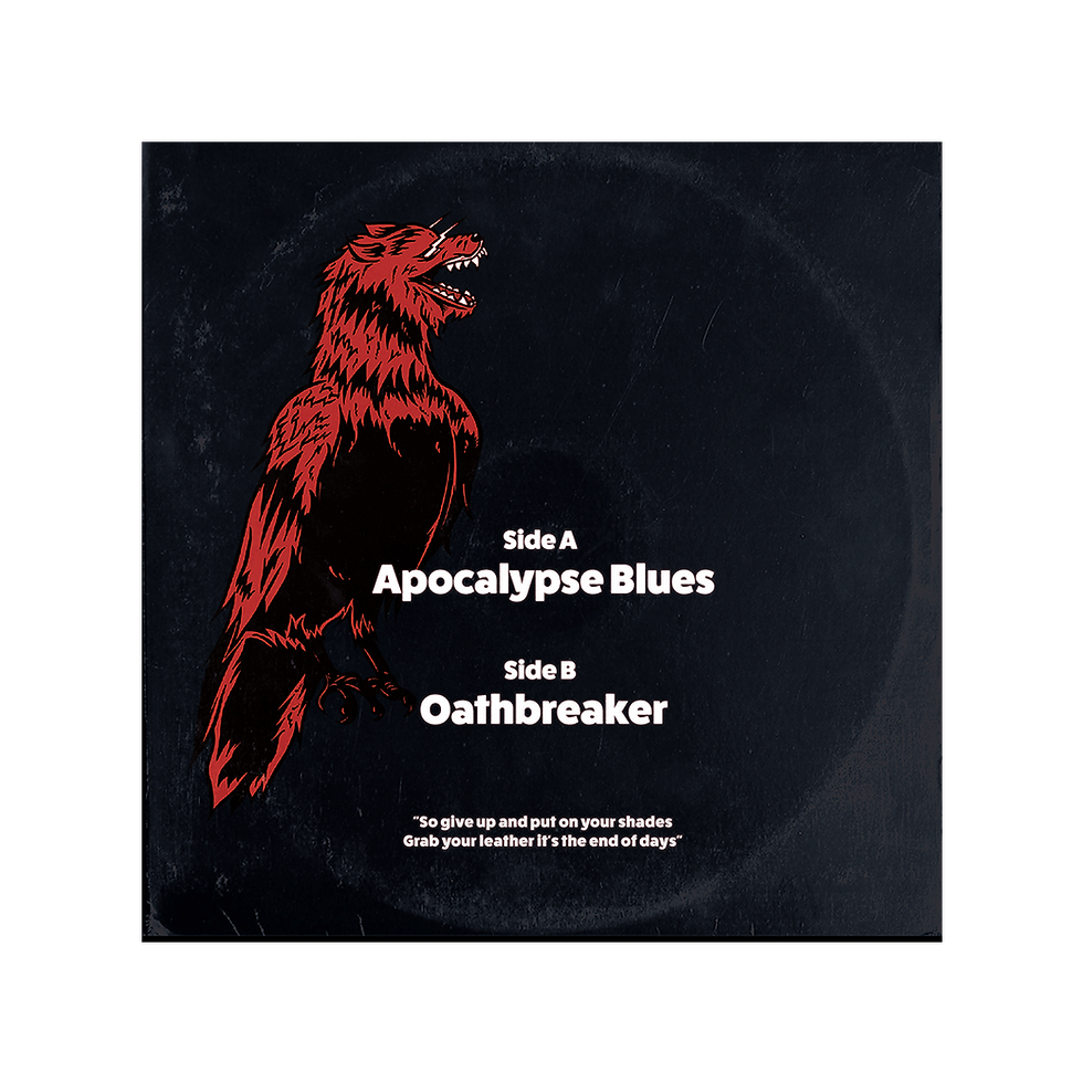 Thumbnail: Apocalypse Blues - 7" Vinyl Single + Eclipse Solar Glasses