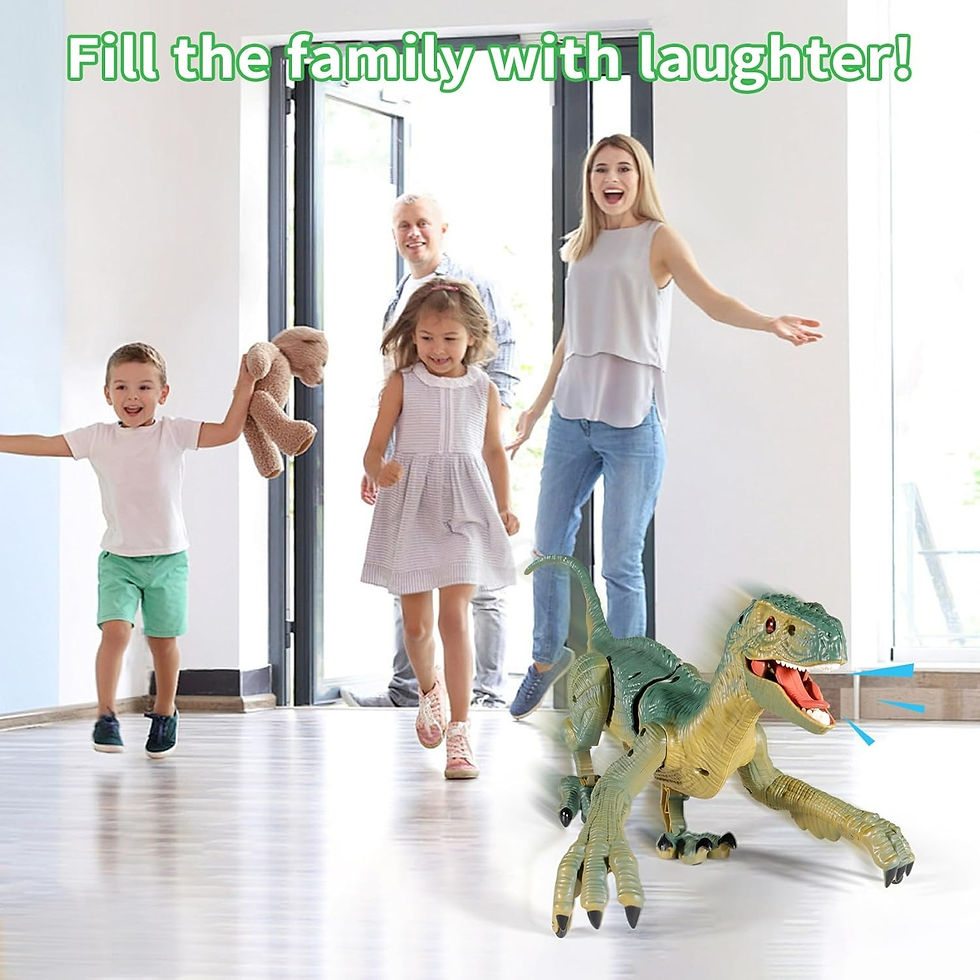 Thumbnail: Children's remote control dinosaur toy