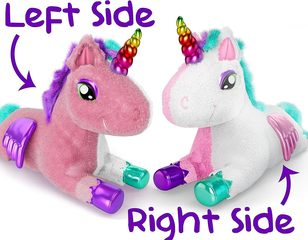 Thumbnail: The unicorn mother's belly is filled with 4 babies