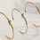 Thumbnail: Twist bow textured bangle 