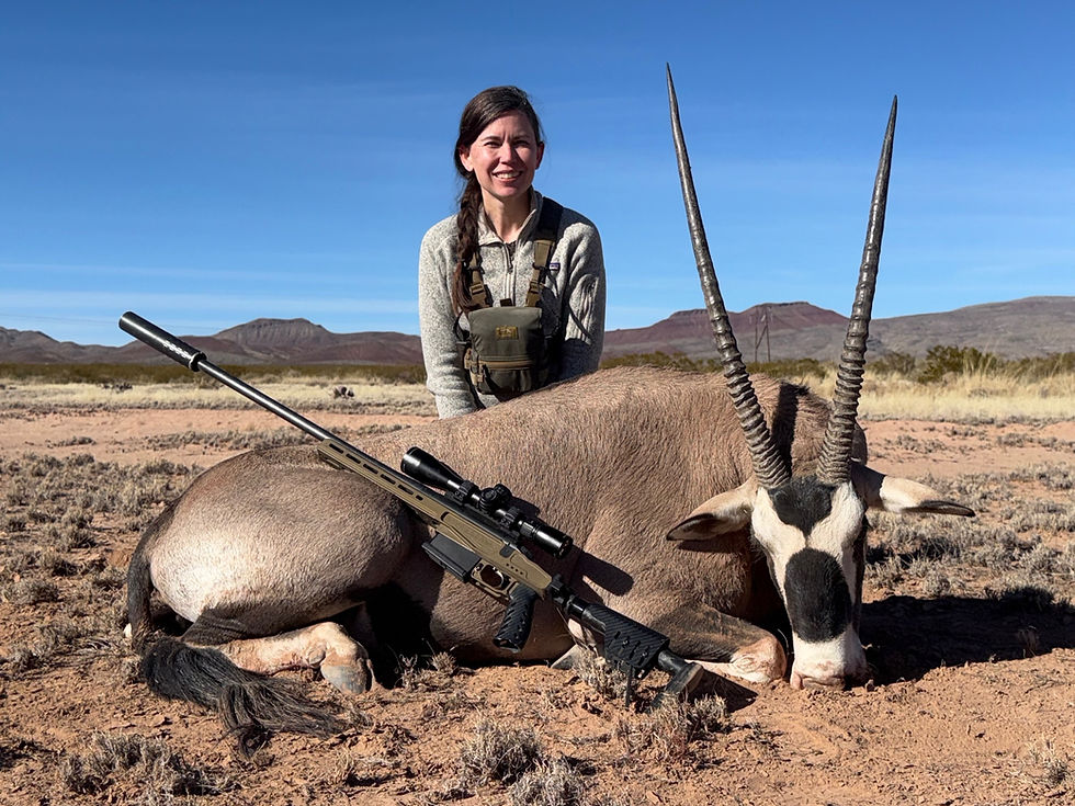 Thumbnail: Private Land New Mexico Oryx Hunts with Over-the-Counter-tags