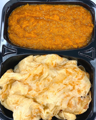 Pumpkin & Roti | Trini Delites