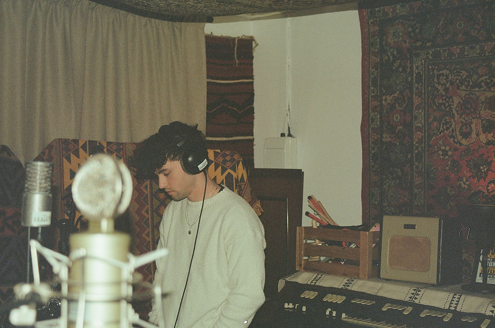 2023 - London, Bromley - Recording vocals with Aylwin Steele & Justin Tailor at The Tape Shed Studios