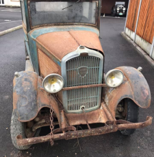 Barn fresh Peugeot 201 1929 from Cognac. SOLD