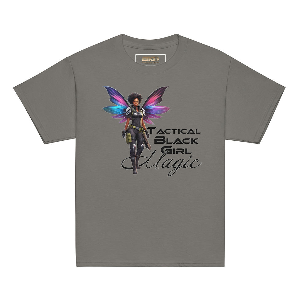 Thumbnail:  Tactical Black Girl Magic Youth tee