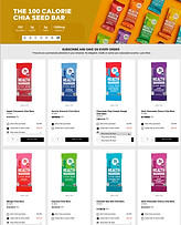 Health Warrior Shelf Page High-Fidelity Wireframe