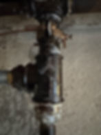 Corroded pipe needing plumbing repair