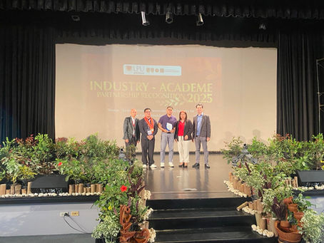 SSHOTSCorp Team Celebrating Partnership Success at LPU-Batangas in Shaping Hospitality's Future