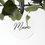 Thumbnail: Personalised Name Clear Acrylic Decoration
