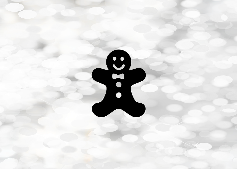 Thumbnail: Gingerbread people / man / woman Christmas Vinyl Sticker Pack