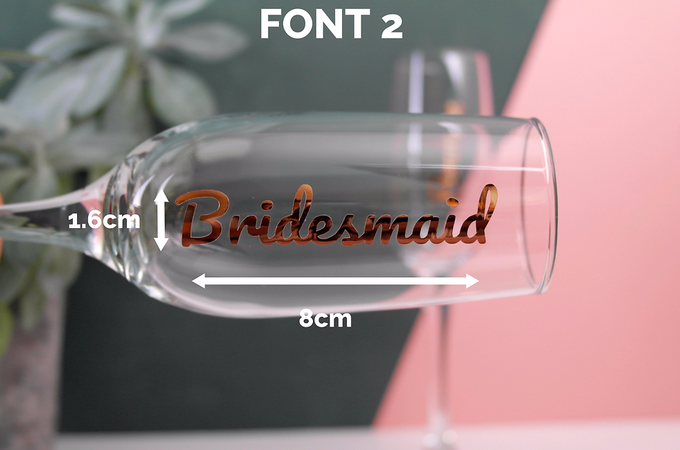 Thumbnail: Bridesmaid Vinyl Stickers